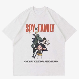 เสื้อยืดคอกลมเสื้อยืด พิมพ์ลาย Spy X FAMILY สําหรับครอบครัว | เสื้อยืด พิมพ์ลายอนิเมะ MANGA SPYXFAMILY | เสื้อผ้า ลายการ