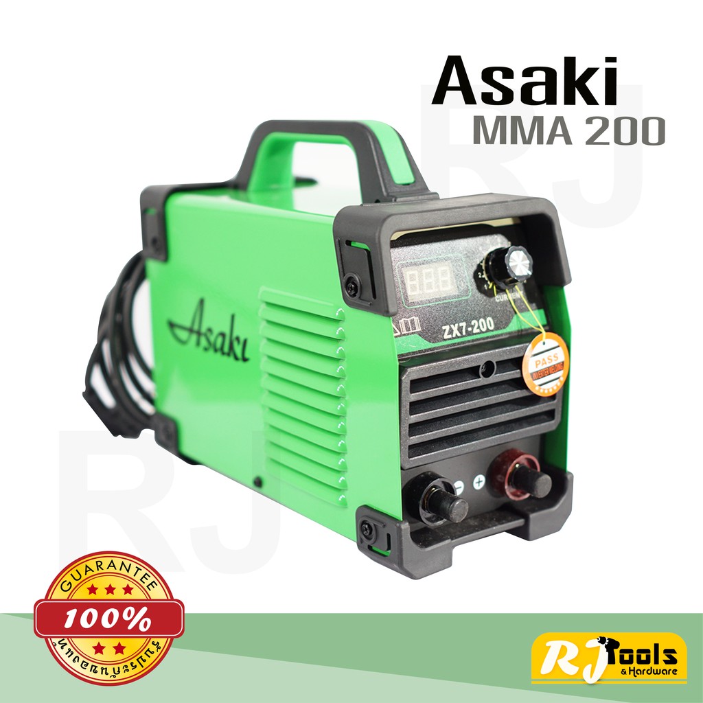ASAKI (MMA 200) ตู้เชื่อม Inverter IGBT รุ่น ZX7-200