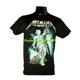 เสื้อยืดสุดเท่เสื้อวง Metallica เสื้อวงดนตรีต่างประเทศ เสื้อวินเทจ เมทัลลิกา MET555Sto5XL