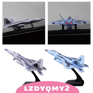 [In Stock] โมเดลเครื่องบินจําลอง 1/100 Scale Usa F-22 Raptor Aircraft Diecast พร้อมขาตั้งพลาสติกสําหรับผู้ใหญ่