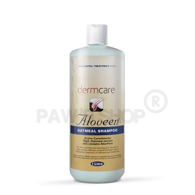 ▽❁Dermcare Aloveen Shampoo 1L แชมพูอโลวีนสูตรโอตมีลขนาด 1ลิคร