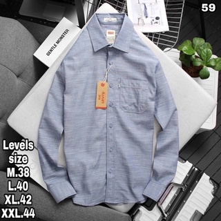 ⏸LEVIS เสื้อเชิ้ตแขนยาวแบรนด์