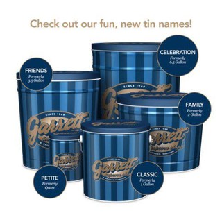 Garrett Popcorn แบบ กระป๋อง Tins ส่งทุกวัน สดใหม่