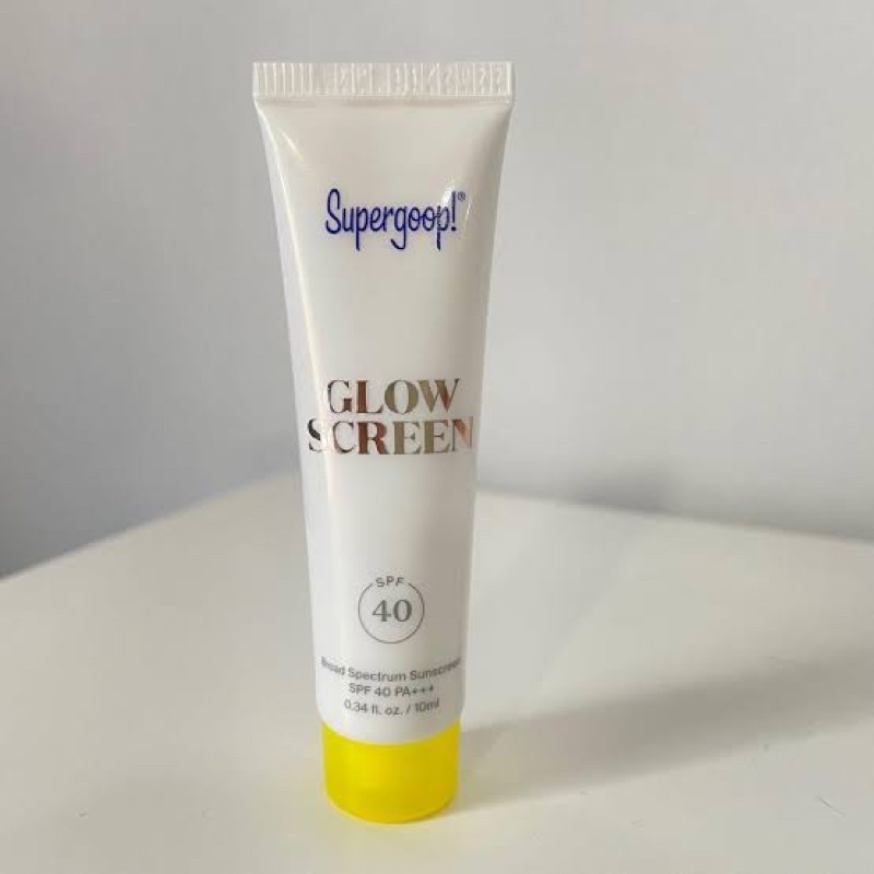 SUPERGOOP! Glowscreen Broad Spectrum Sunscreen Primer SPF 40 PA+++ ขนาดสุดคุ้ม 10 ml