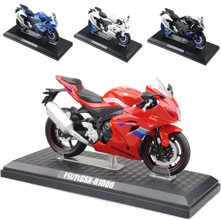 โมเดลรถจักรยานยนต์ SUZUKI GSX-R1000 ขนาด 1:12 ของเล่นสําหรับเด็ก