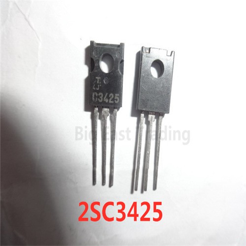 5 ชิ้น 2SC3425 C3425 400V 0.8A NPN TO-126F,รับประกันคุณภาพ