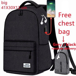 Women Backpack for men laptop bag Mochila Feminina male Travel Bagpack Girls Schoolbag Free chest bag Sac A Dos High cap