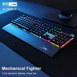 AlTEC Lansing  SPK-8614 wired mechanical keyboard คีย์บร์อดเกมส์ blue switch