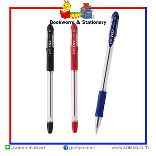 ปากกาลูกลื่นเจล GSoft HI-GRIP 0.38 mm.
