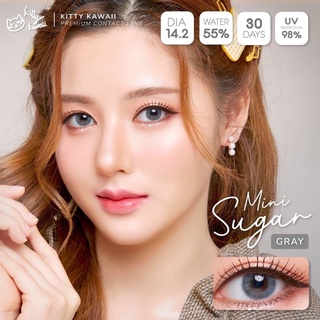 🍯Mini Sugar Gray🍯สายตาปกติถึง-4.75(kitty kawaii)