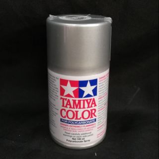 🎨TAMIYA 86041 PS-41 BRIGHT SILVER   สีสเปรย์ สีเงินสว่าง  ใช้พ่นบอดี้ใส รถบังคับวิทยุ