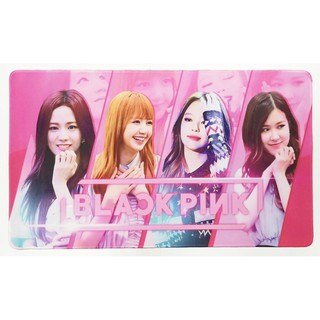 แผ่นรองคีย์บอร์ด พรีเมี่ยม  Blackpink Lisa JENNIE JISOO ROSE Idol เกาหลี girl group แผ่นรองเมาส์ playmat รองเล่นการ์ด