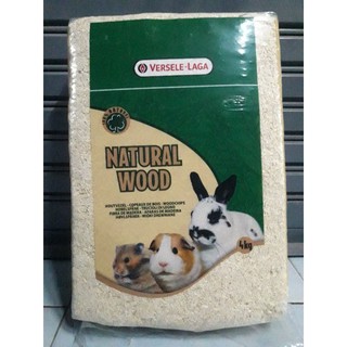 Versele -laga Natural Wood ขี้เลื่อยวัสดุรองกรงหนูแฮมเตอร์ ขนาด 4kg.