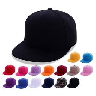 ​ พร้อมส่ง!!หมวกฮิปฮอป หมวกเปล่าใส่​ได้​ทั้ง​ผู้หญิง​และ​ผู้ชายมีหลากสี​สีสวยมากๆงานดี