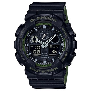 นาฬิกา Casio G-Shock Limited Layered Color series รุ่น GA-100L-1A (ดำเขียวทหาร) ของแท้ รับประกัน1ปี