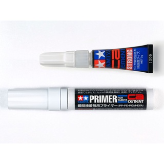 TAMIYA 87211 CA CEMENT &amp; PRIMER SET (PP/PE/POM/EVA)