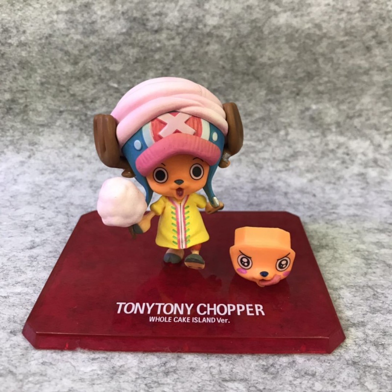 ฟิกเกอร์ One Piece Zero Chopper Marshmallow Edition Cake Island Tony Tony Chopper Reindeer สําหรับตกแต่งเค้ก
