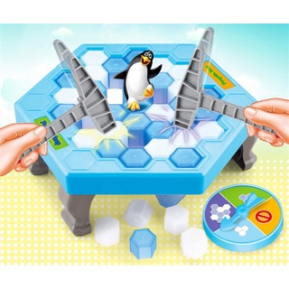 Penguin trap เกมส์แพนกวินทุบน้ำแข็งขนาดใหญ่