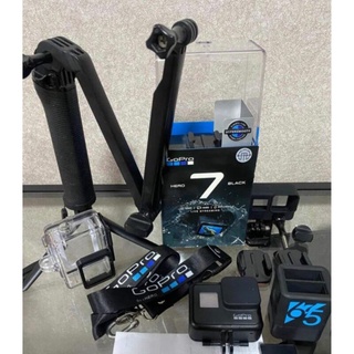 Gopro7 Black มือสอง พร้อมอุปกรณ์ครบชุด