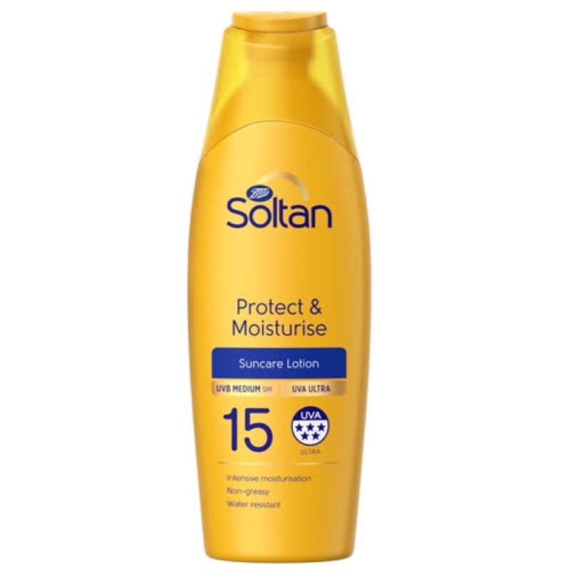 Boots soltan spf 15 200 ml