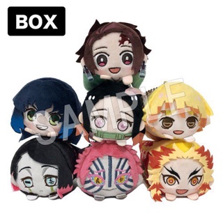 (🔴พร้อมส่ง) Kimetsu No Yaiba mochikokorin โมจิ ดาบพิฆาตอสูร ภาครถไฟ 7 ชิ้น/กล่อง ของแท้ 💯