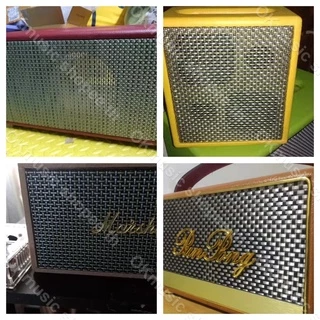 ผ้าหน้าตู้ลำโพง DIY PVC ขนาดประมาณ 30x45 cm. ผ้าหน้าตู้ลำโพงสำหรับงาน