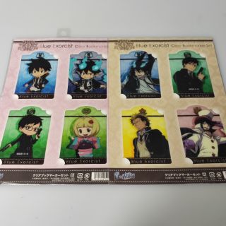 Blue Exorcist Clear Bookmarker Set