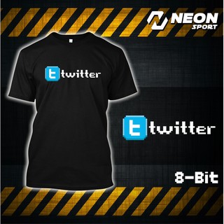 เสื้อยืดสกรีนลาย 🔥🔥 twitter 8bit 🔥🔥