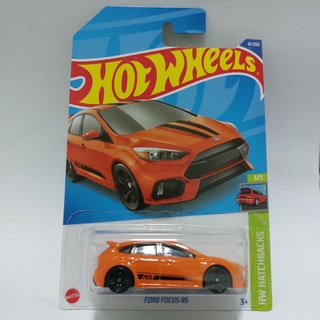 รถเหล็ก Hotwheels FORD FOCUS RS สีส้ม (ib36)