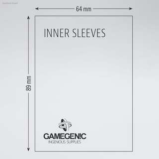 [GAMEGENIC] Inner Sleeves ขนาด 64 x 89 mm