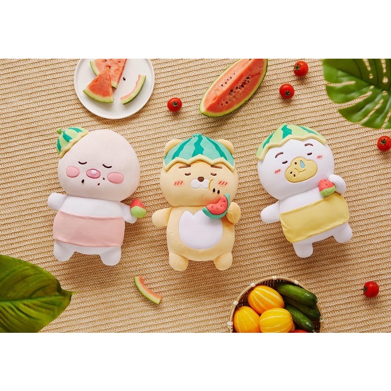 🧚🏻#พร้อมส่ง Green Vacation Nap pillow 🍉🍓