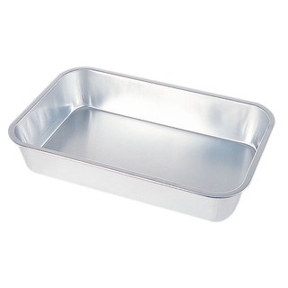 🔥HOT🔥 ตราจระเข้ ถาดอะลูมิเนียม ขนาด 24.5x40x7.5 ซม.  Crocodile Aluminum Deep Tray24.5X40X7.5Cm.