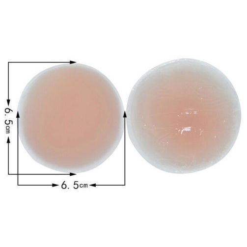 ซิลิโคนแปะหน้าอก แบบมีกาวในตัว ใช้ซ้ำได้ สีนู้ด 3 คู่ - รูปที่ 6
