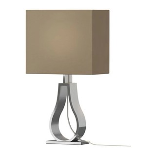 KLABB โคมไฟตั้งโต๊ะ Table lamp 24*44 cm (น้ำตาล)