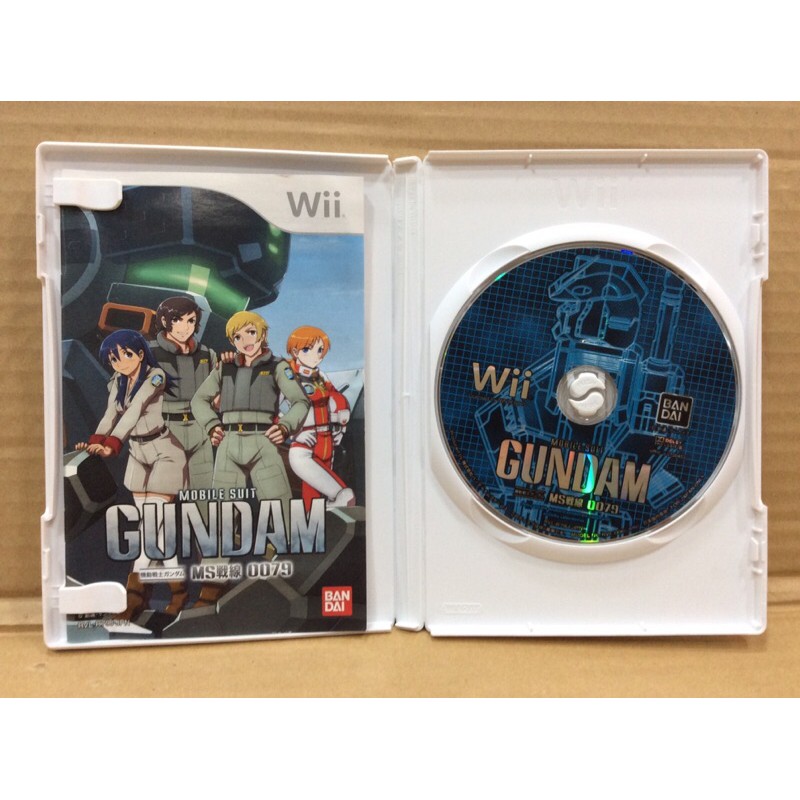 แผ นแท Wii Mobile Suit Gundam Ms Sensen 0079 Japan Rvl P R79j Shopee Thailand