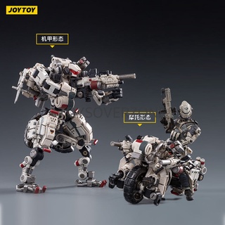 JOYTOY JT1026 1/18 X-HLA01 Hurricane-Light Assault Dual Mode Mecha (White)