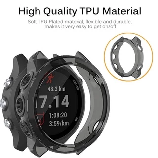 2-in-1 เคสป้องกัน + ฟิล์มกันรอยหน้าจอ สําหรับ Garmin Forerunner 245 245 Music Soft TPU ฟิล์มกระจกนิรภัย
