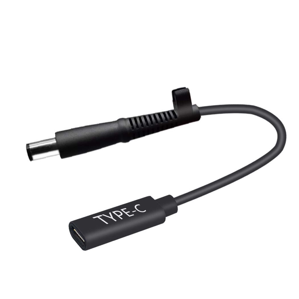 0.15M/0.49FT type-C แจ็คหญิง 7.4*0.6 มม.PD Emulator สายชาร์จ,DC 7.4*5.0 มม.พร้อมพินโน้ตบุ๊ค PD line