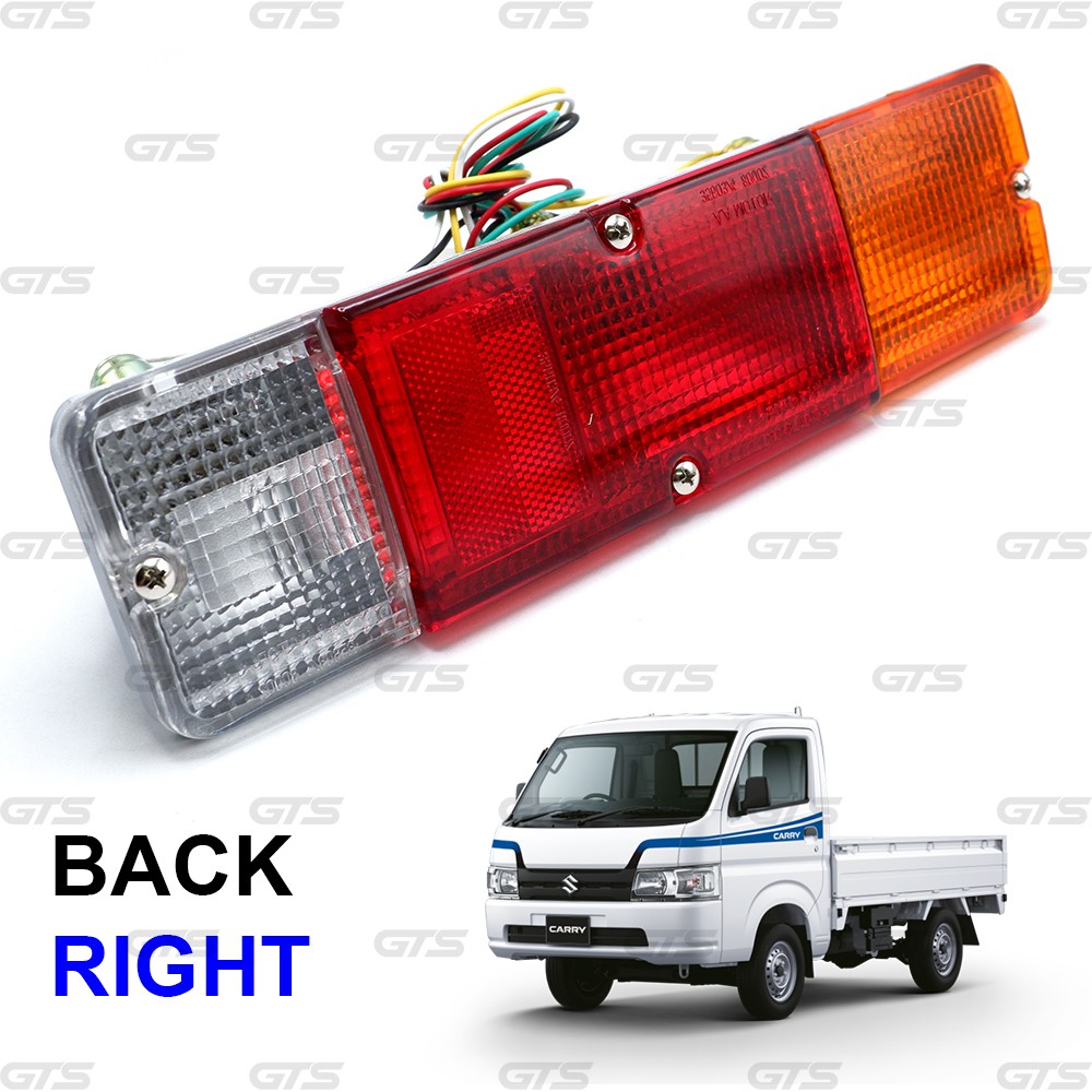 ไฟท้าย โคมไฟท้าย ข้างขวา สีแดง+ขาว+ส้ม สำหรับ Suzuki Caribian Sporty SJ413