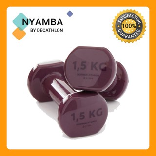 🔶🔶ดัมบ์เบล NYAMBA สำหรับกระชับกล้ามเนื้อแพ็คคู่ขนาด 1.5 กก.🔶🔶