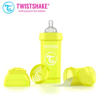 Twistshake - ANTI-COLIC BOTTLE 260ml Yellow