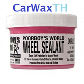 Poorboy Wheel Sealant น้ำยาเคลือบเงาล้อรถยนตร์