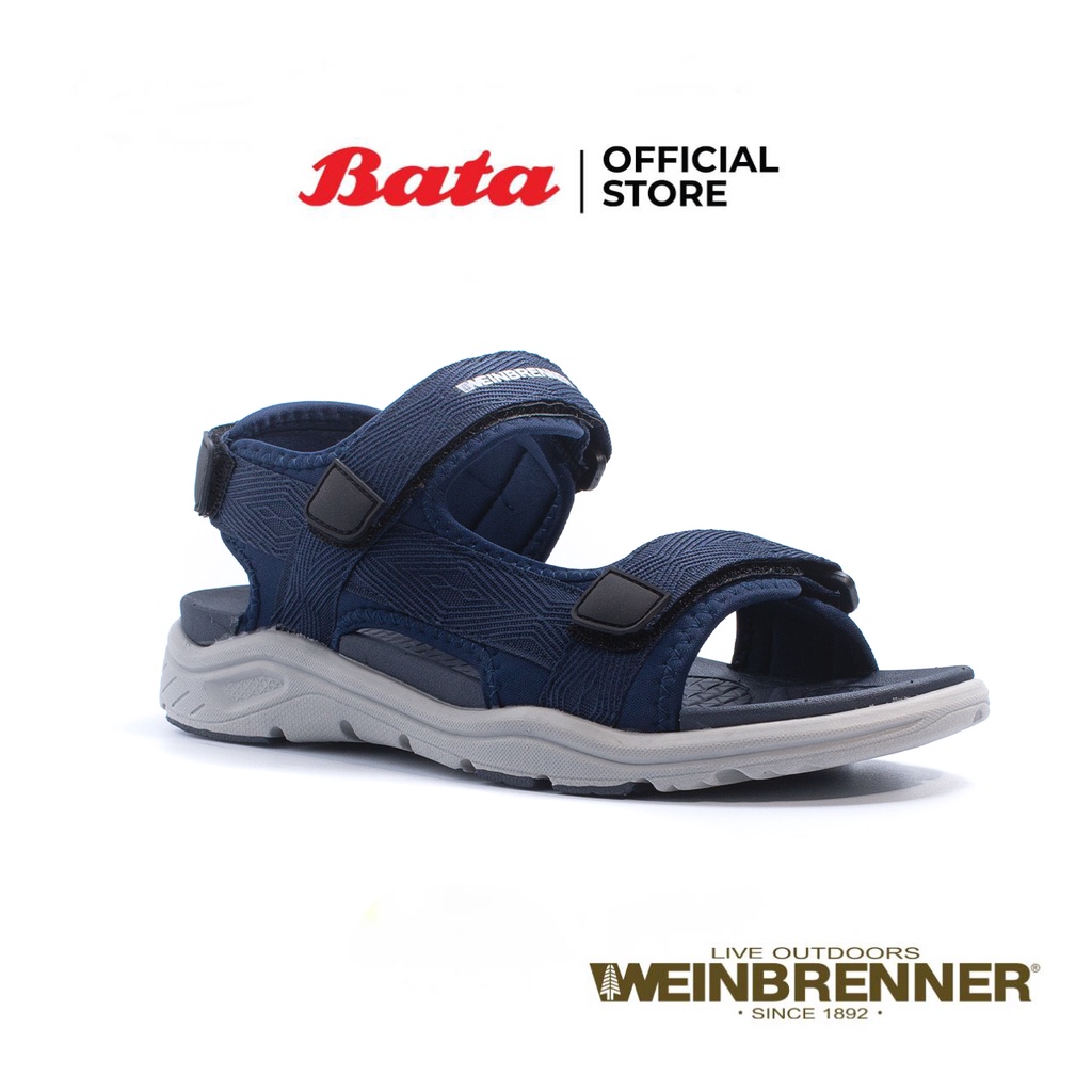 Bata บาจา ยี่ห้อ Weinbrenner รองเท้าแตะ รองเท้ารัดส้น สวมลำลอง เพื่อสุขภาพ ทะมัดทะแมง สำหรับผู้ชาย รุ่น Sheffield สีน้ำเงิน 8519052