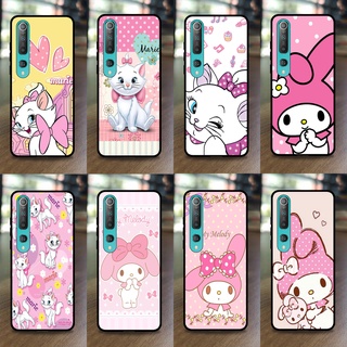 เคส Xiaomi Mi 10 ลายแมวมารี-เมโลดี้ ขอบนิ่มหลังแข็ง เคสมือถือ เคสโทรศัพท์ Case เคส TPU ขอบนิ่มหลังแข็ง ไม่ขูดตัวเครื่อง