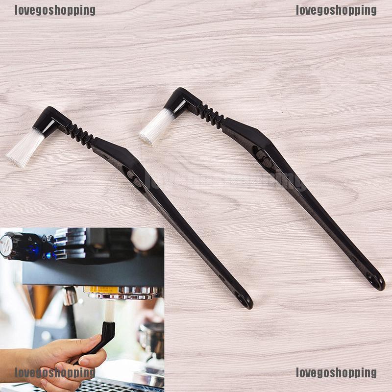 ส่งฟรีเมื่อซื้อครบ 99บาทReadystock Coffee Cleaning Brush Coffee Espresso Machine Group Head Spoon