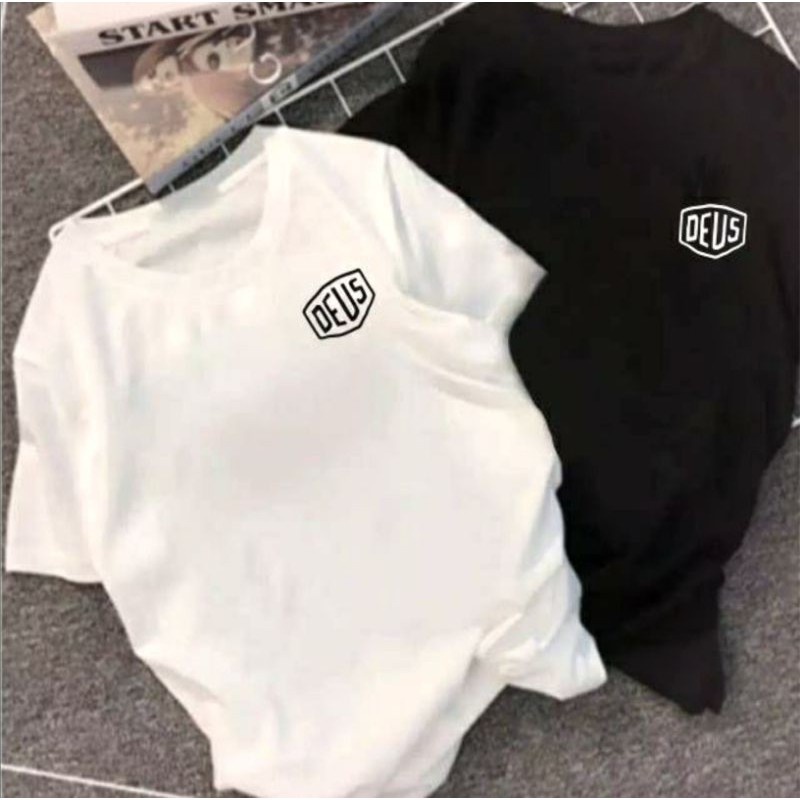 เสื้อยืด DEUS DISTRO/ เสื้อยืดโลโก้ DEUS CHEST