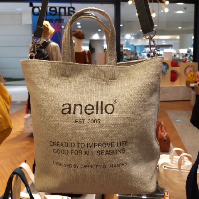 Anello Tote Bag New Arrival แท้ 💯% พร้อมสายสะพาย