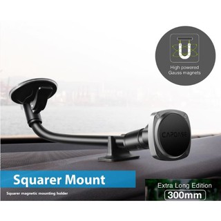 Capdase Squarer Magnetic Car Mount Sunction Pro Gooseneck 300mm for Windshield/Dashboard