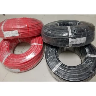 สายไฟซิลิโคน 4 -10 AWG เป็นสายอ่อน ทนความร้อน 200 C เหมาะใช้กับไฟฟ้ากระแสตรง(DC) ไม่ทำให้เกิดอ๊อกไซค์ [ราคาต่อ 1 เมตร]