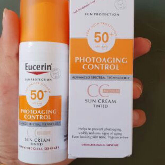 eucerin sun cc cream